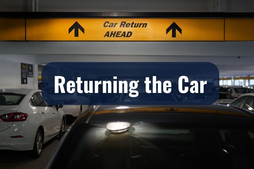 Returning the Car