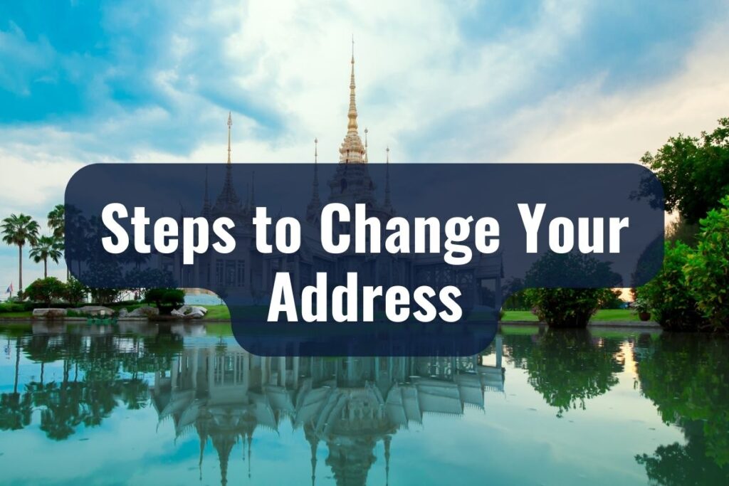 Steps to Change Your Address